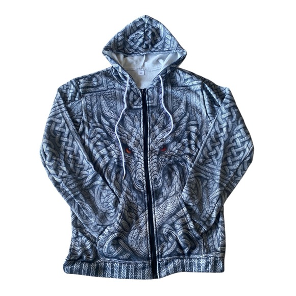 Other - NWT Dragon Graphic Hoodie and Shorts XL Z9